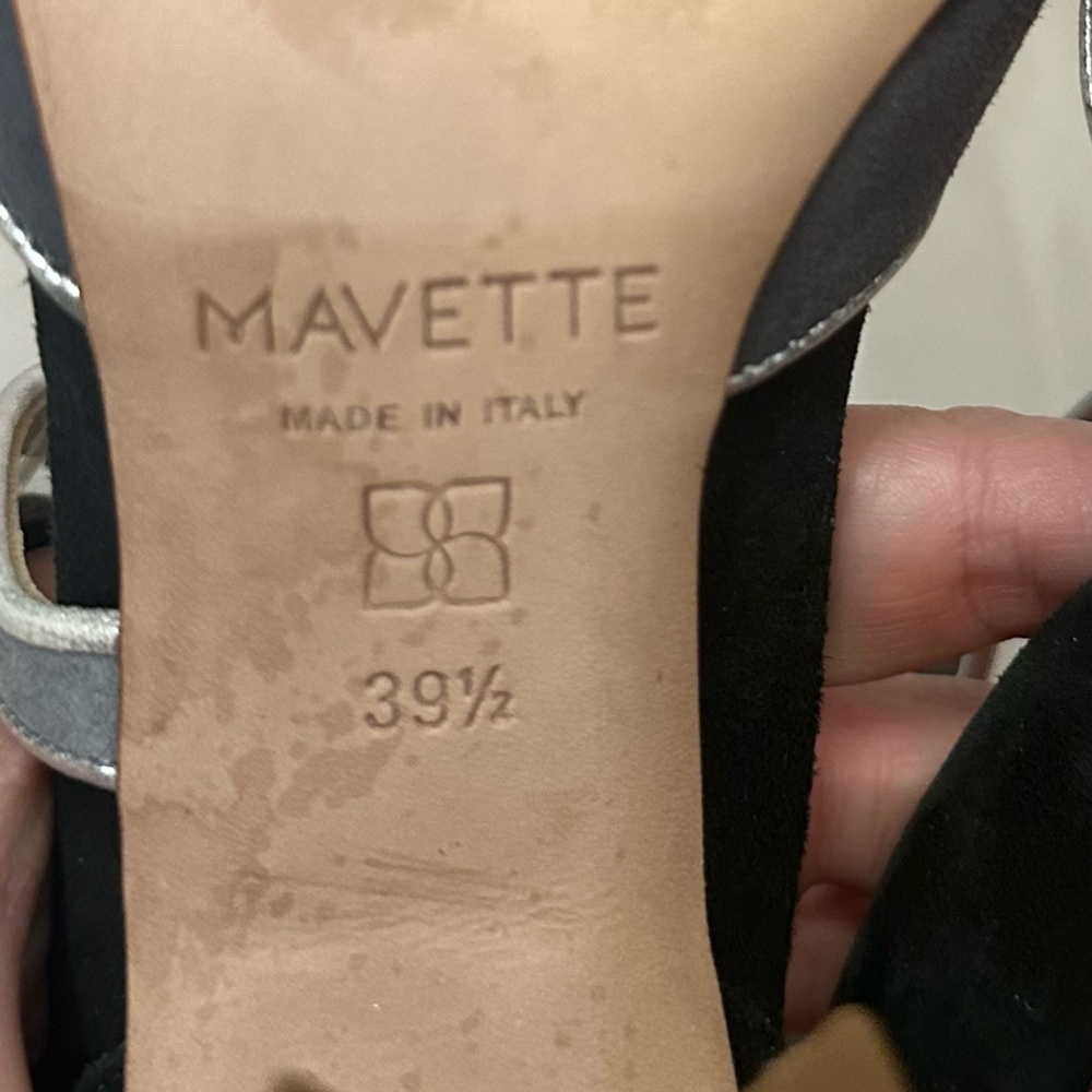 Mavette Colorblock Nola Dorsay Pump Heels Size 39.5EU - Picture 12 of 12